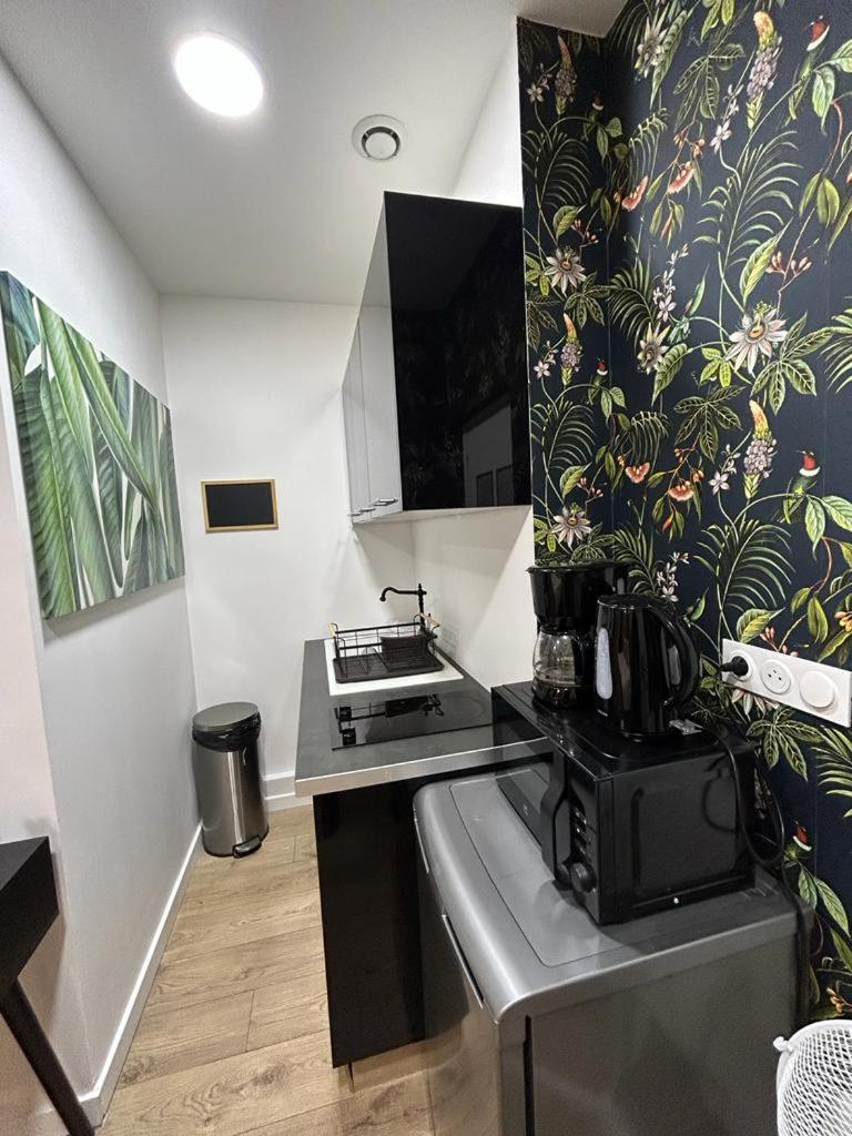 Stylish Modern Studio Apartment Paris Ngoại thất bức ảnh